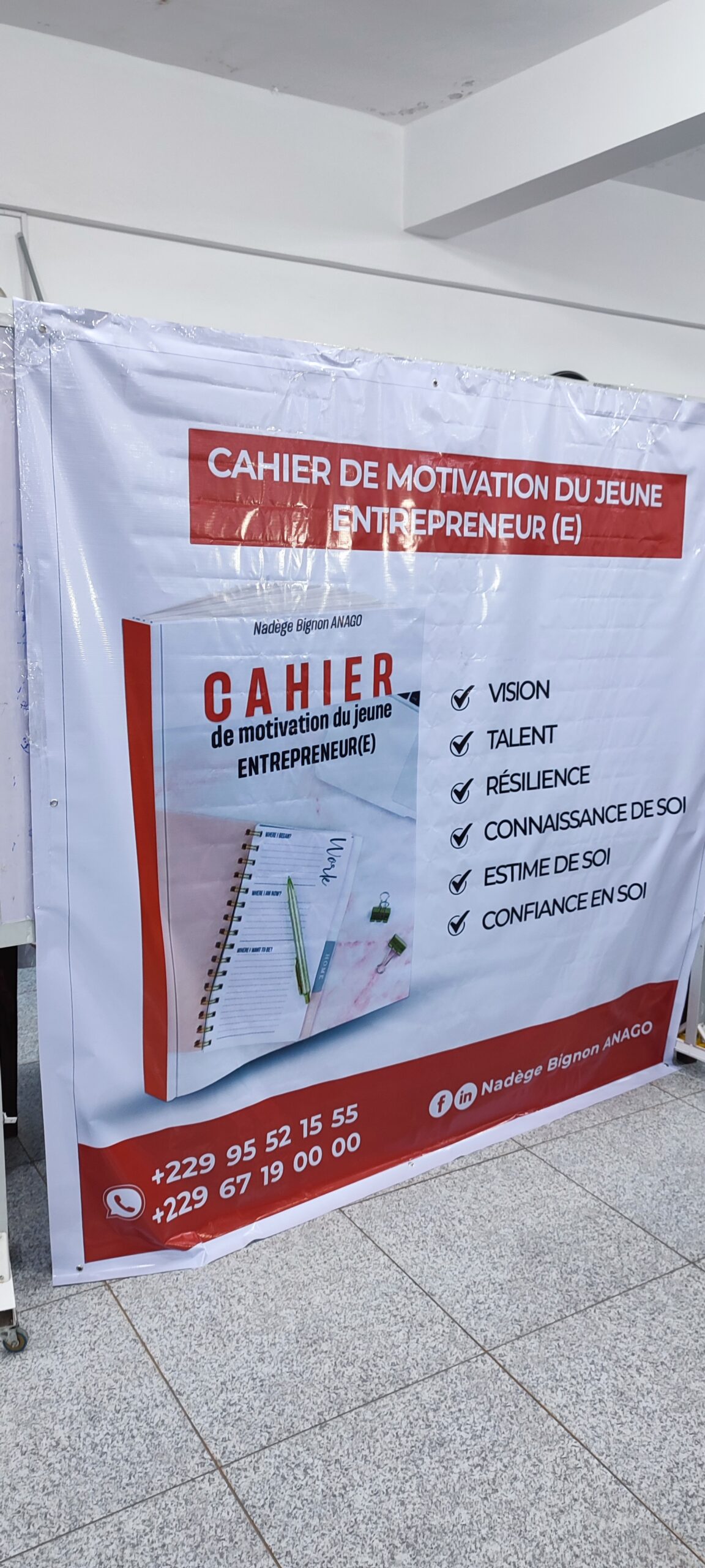 Cahier de motivation du jeune entrepreneur : en savoir sur l’essai de Nadège Bignon Anago